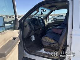 (Las Vegas, NV) 2008 Ford F-350 Stake Bed Interior Damage, With Liftgate, 9ft Bed, Taxable Runs & Mo