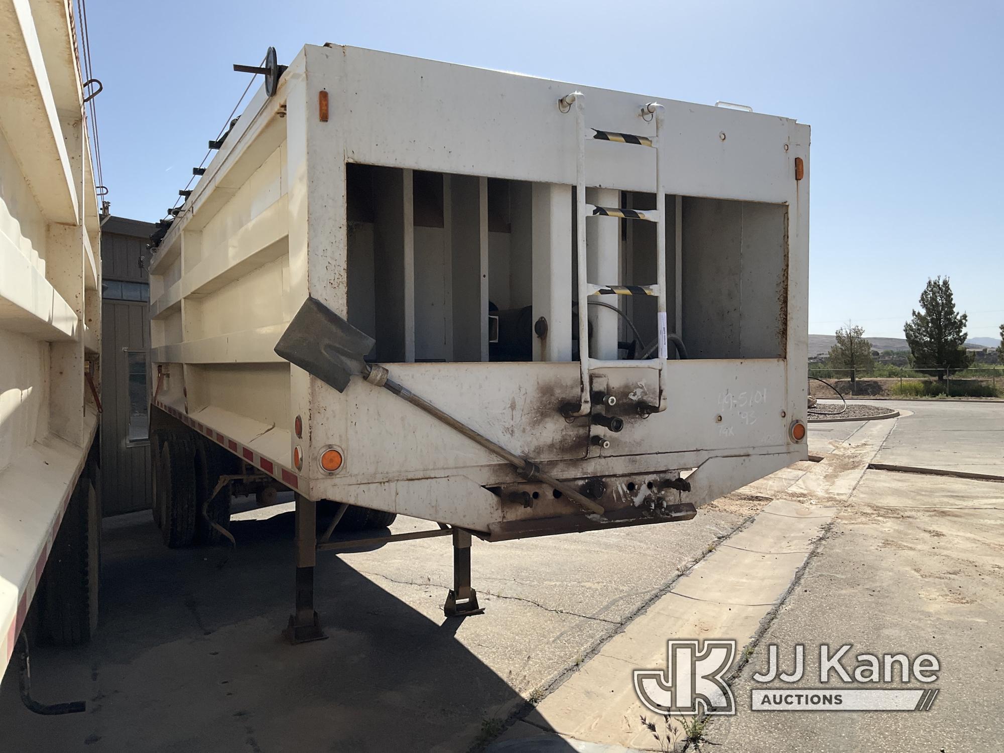 (Saint George, UT) 1993 Converto REJ-26-29 Ram E-ject Trailer, Taxable, 5th wheel, GVWR 62,000 Lbs.