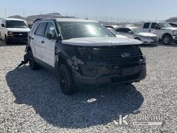 (Las Vegas, NV) 2017 Ford Explorer AWD Police Interceptor No Engine & Transmission, Missing Parts