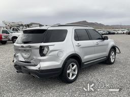 (Las Vegas, NV) 2018 Ford Explorer Wrecked, Missing Parts, Towed In Jump To Star, Runs & Moves