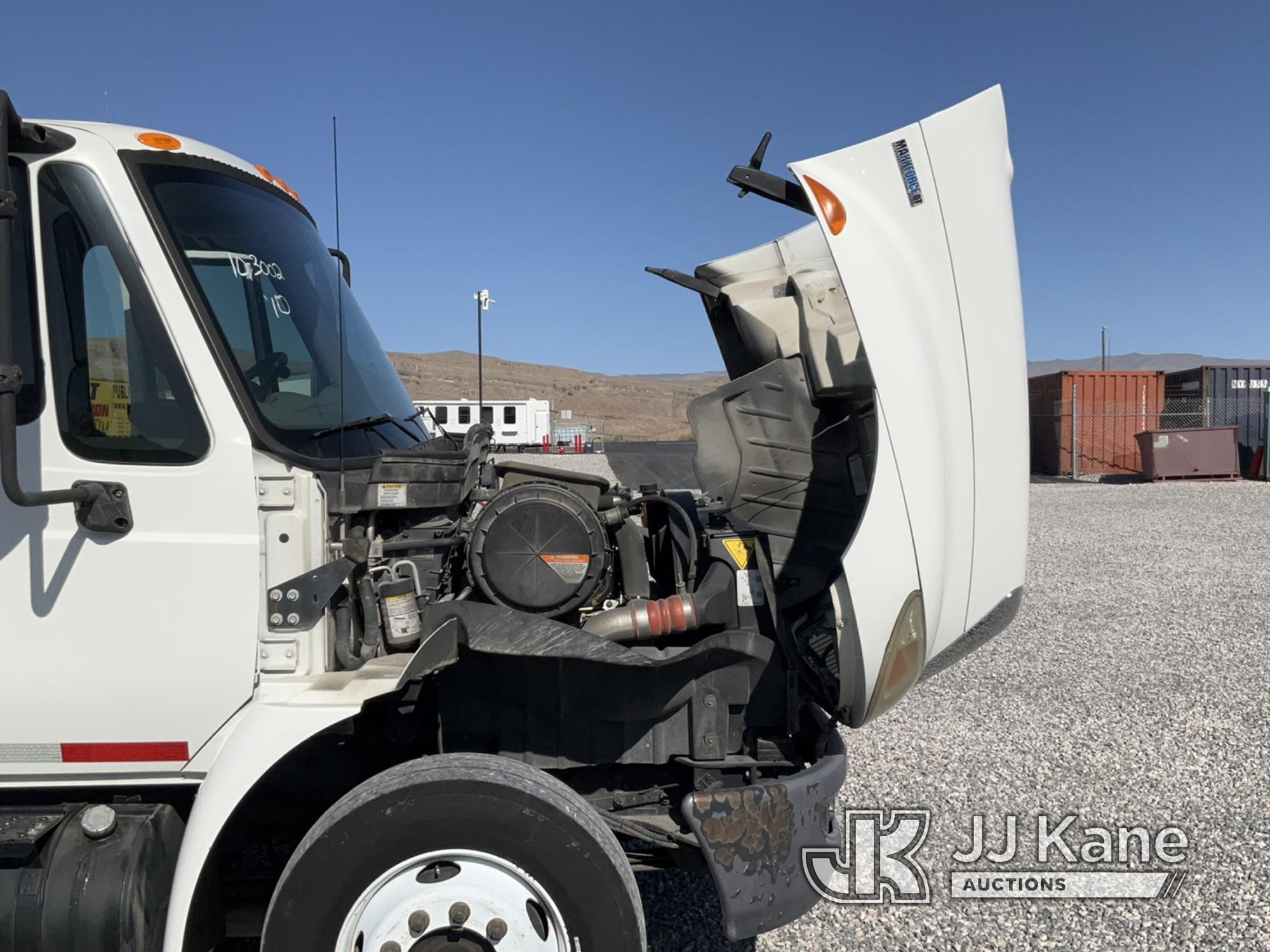 (Las Vegas, NV) 2010 International 4300 DuraStar W/ Venturo H150KX Crane Runs & Moves