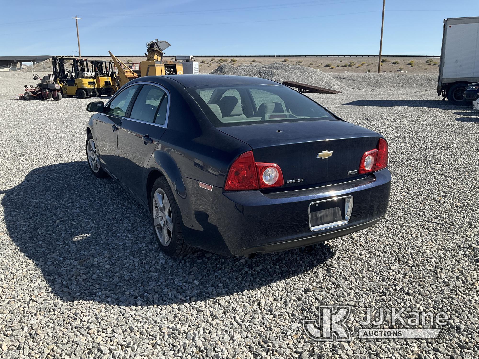 (Las Vegas, NV) 2010 Chevrolet Malibu Body Damage Runs & Moves, Bad Transmission, Reverse Only