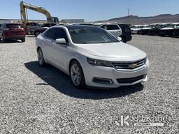 (Las Vegas, NV) 2016 Chevrolet Impala LT Towed In Jump To Start, Check Engine Light On, Runs Rough,