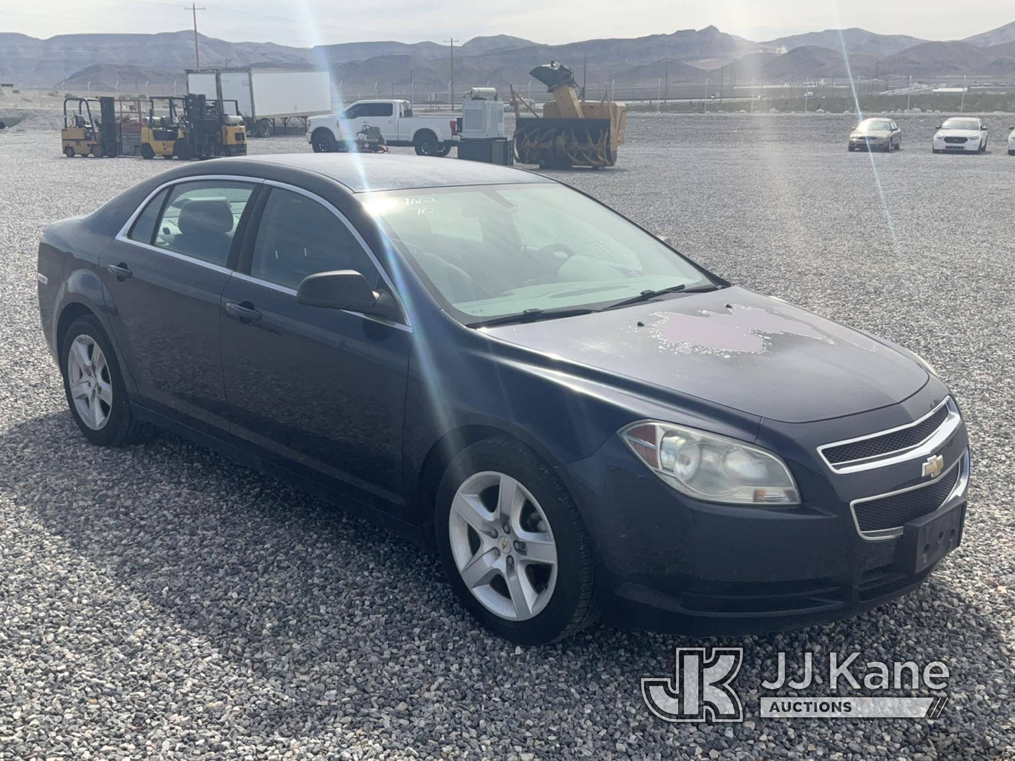 (Las Vegas, NV) 2010 Chevrolet Malibu 4-Door Sedan, Paint Damage Runs & Moves, Check Engine Light