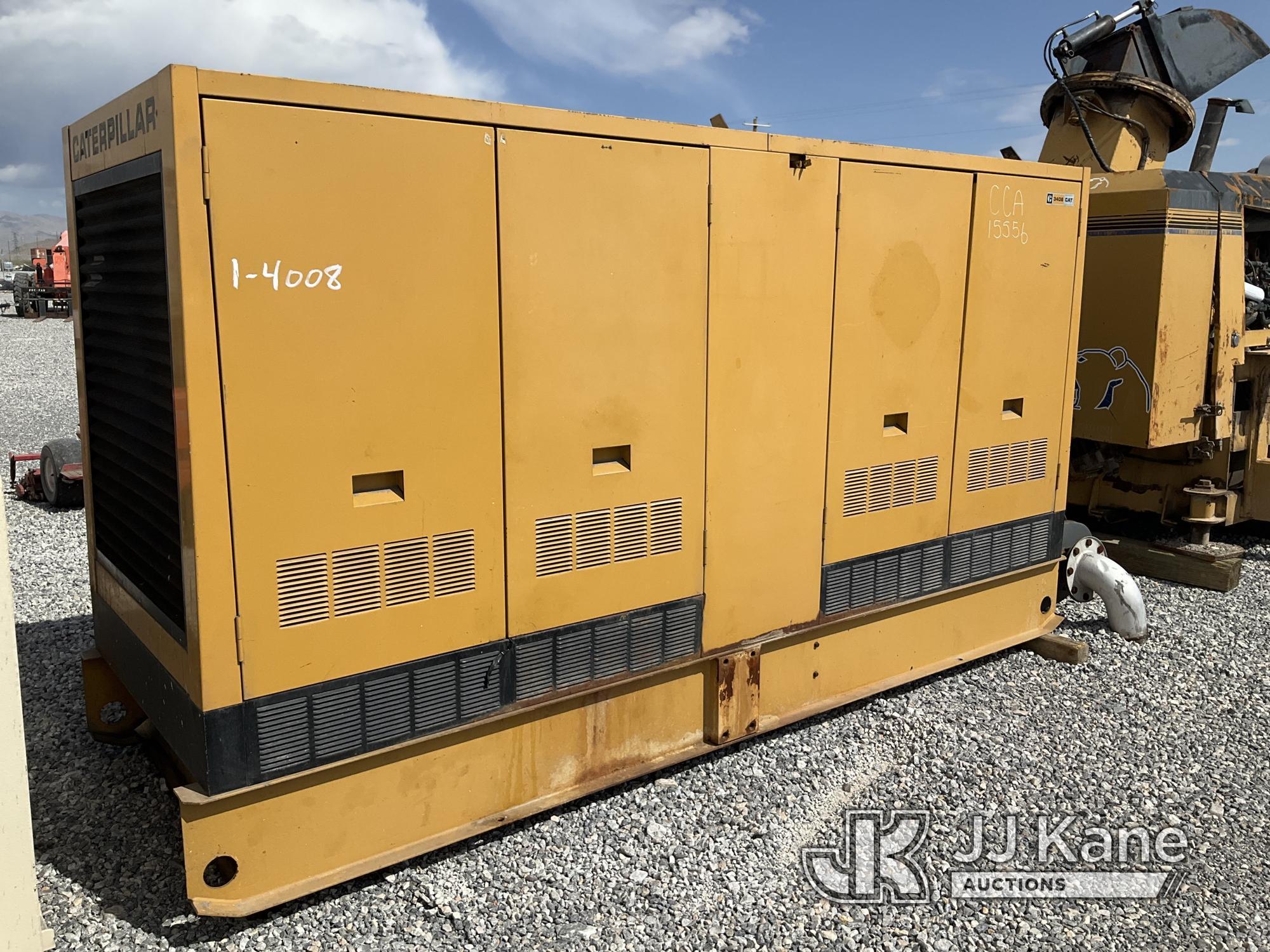 (Las Vegas, NV) Cat 3406 Gen Set 313 KVA, 250 KW Runs