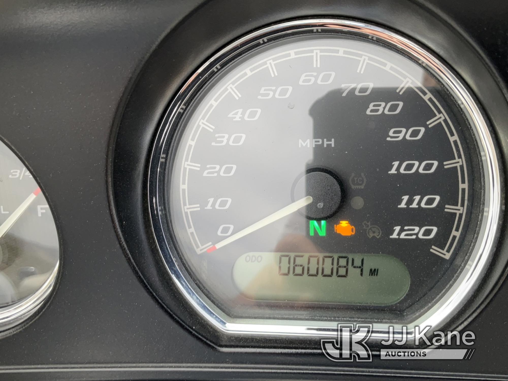 (Las Vegas, NV) 2019 Harley-Davidson FLHTP Police Missing Mirror Check Engine Light On, Runs & Moves