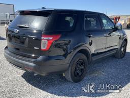 (Las Vegas, NV) 2014 Ford Explorer AWD Police Interceptor Body & Interior Damage, No Console, Tracti