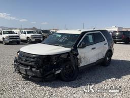 (Las Vegas, NV) 2015 Ford Explorer AWD Police Interceptor Dealers Only, Airbags Deployed, No Key