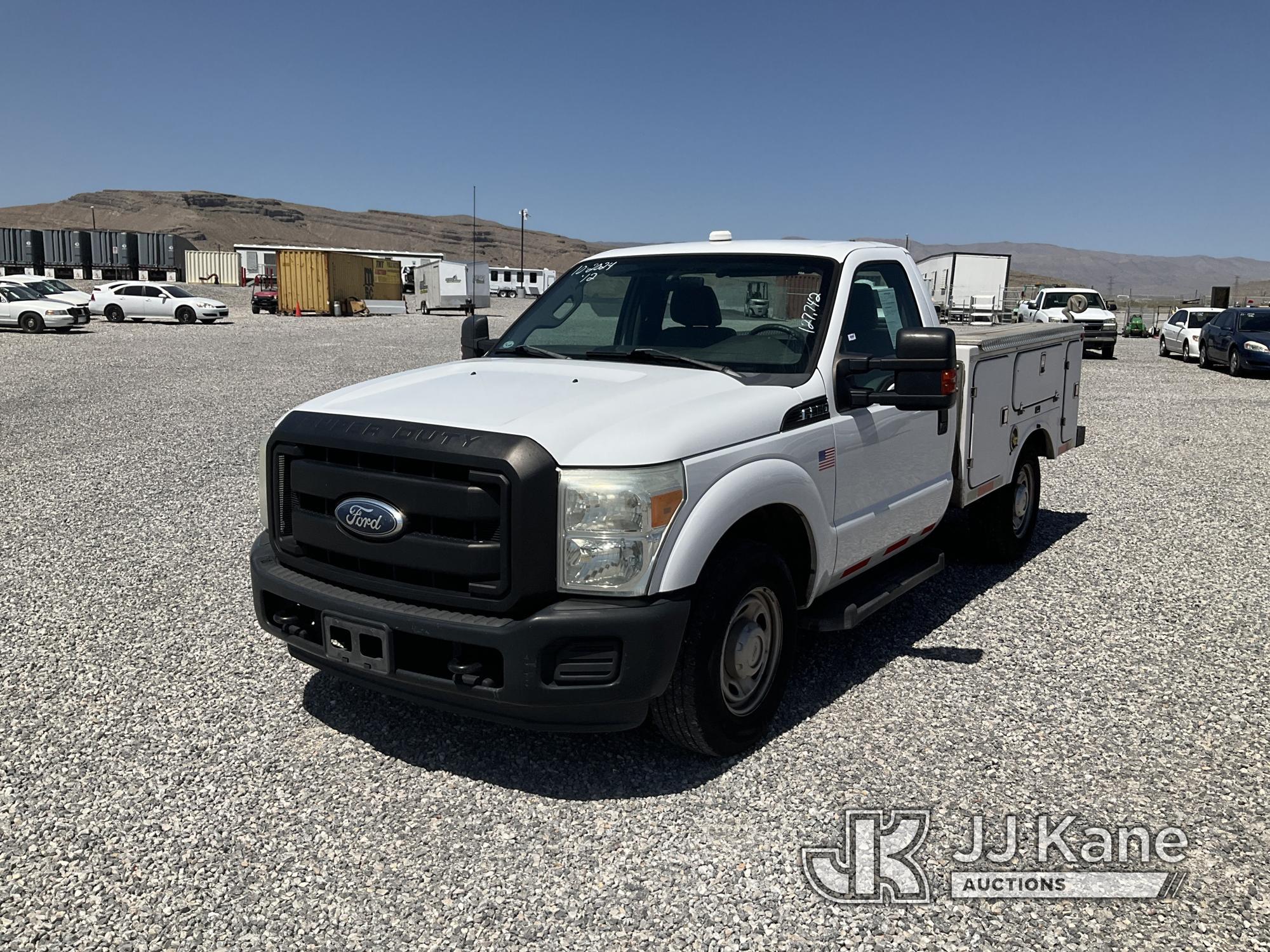 (Las Vegas, NV) 2012 Ford F350 Service Truck Runs & Moves