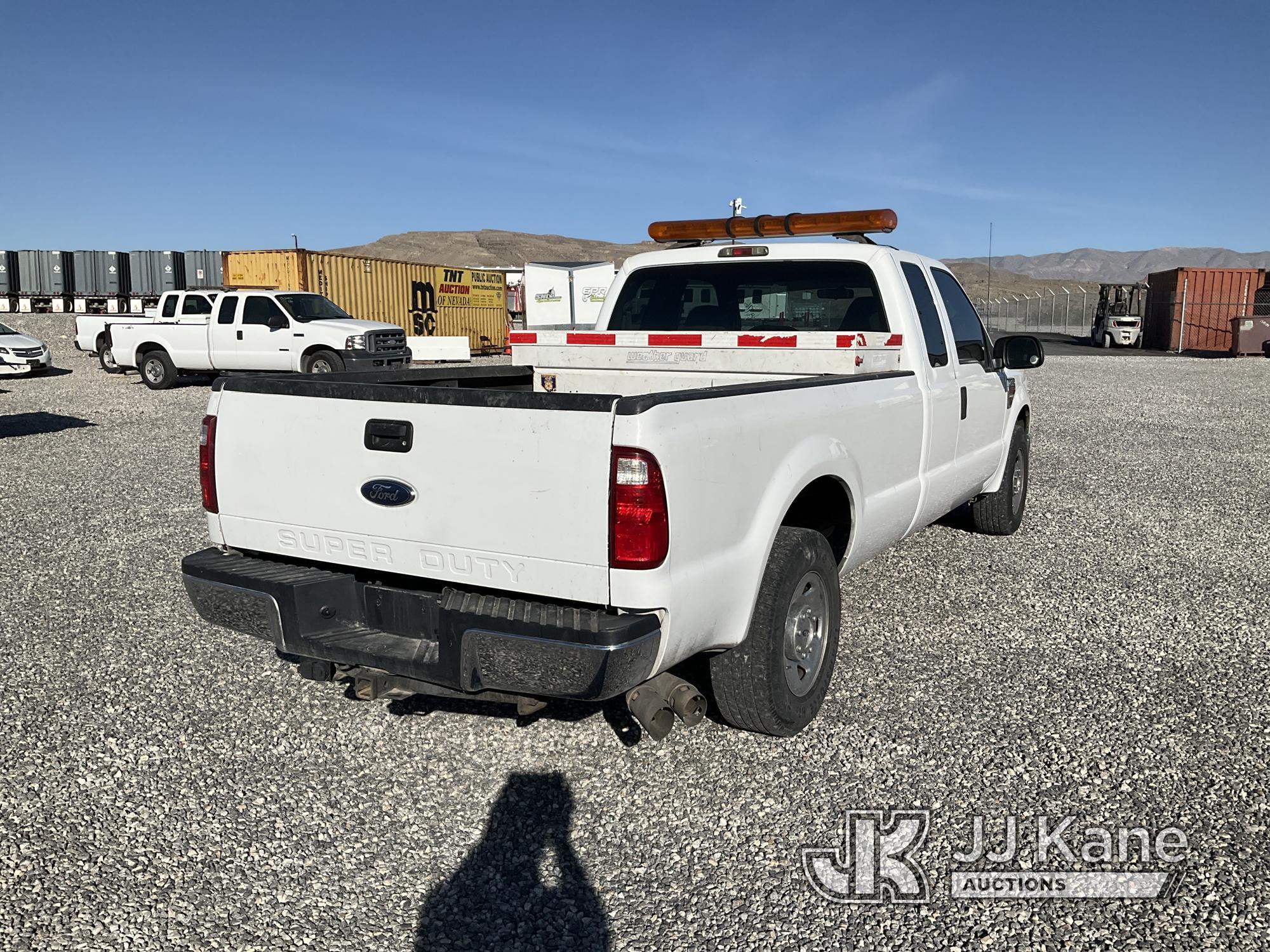 (Las Vegas, NV) 2008 Ford F-250 Pickup Paint & Interior Damage Runs & Moves