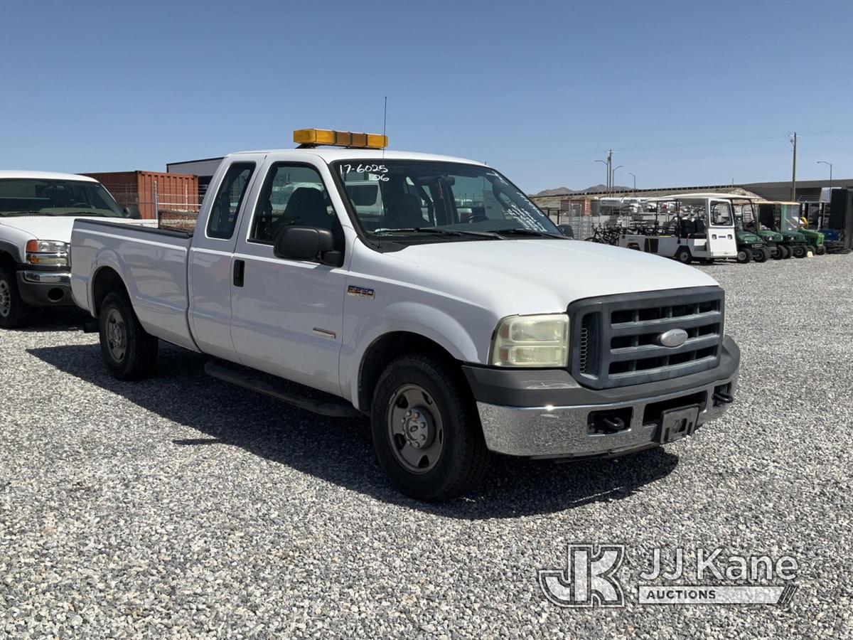 (Las Vegas, NV) 2006 Ford F250 Towed In, Body Damage Turns Over Will Not Start & Does Not Move