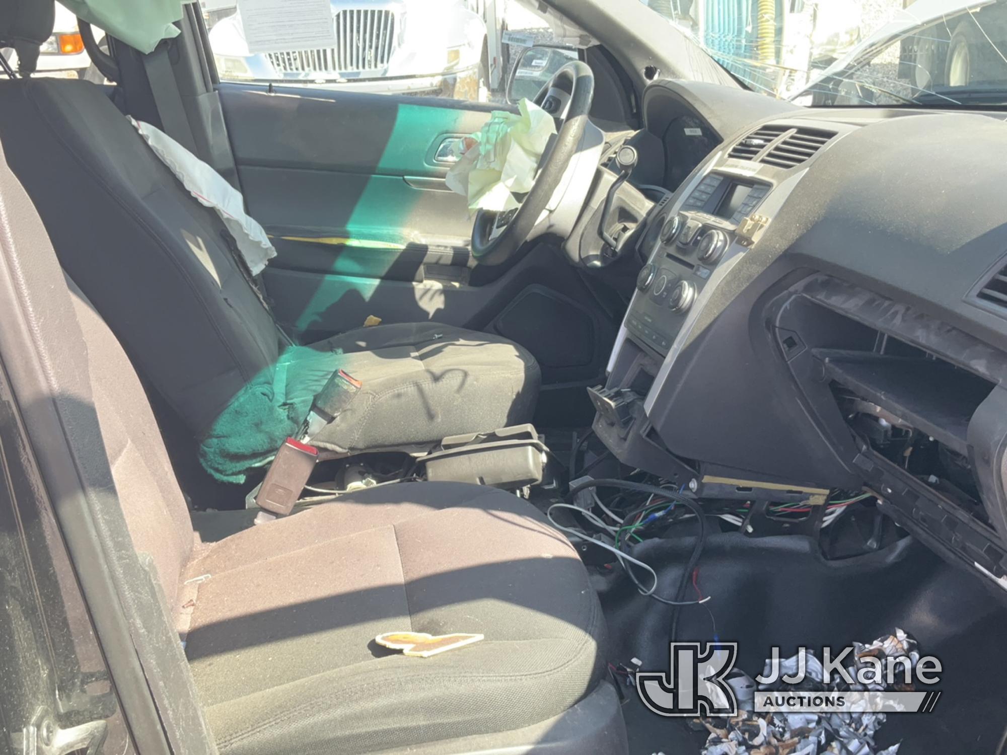 (Las Vegas, NV) 2015 Ford Explorer AWD Police Interceptor Dealers Only, Airbags Deployed, No Key