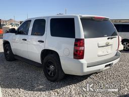 (Las Vegas, NV) 2008 Chevrolet Tahoe Police Package Towed In, Rear Seat Unsecured Wrecked, Runs & Mo