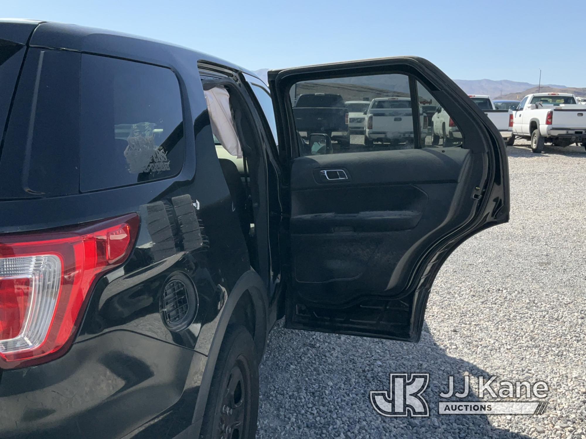 (Las Vegas, NV) 2018 Ford Explorer AWD Police Interceptor Dealers Only, Towed In, Body Damage, Odome
