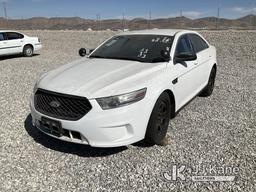 (Las Vegas, NV) 2014 Ford Taurus Police Interceptor Towed In, Bad Tires Jump To Start, Runs & Moves