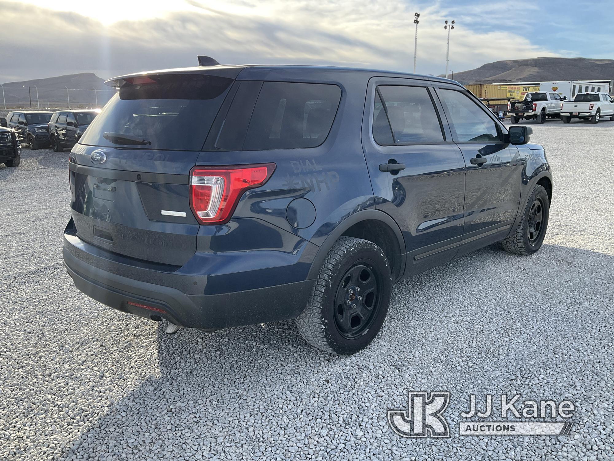 (Las Vegas, NV) 2016 Ford Explorer AWD Police Interceptor 4-Door Sport Utility Vehicle Runs & Moves)