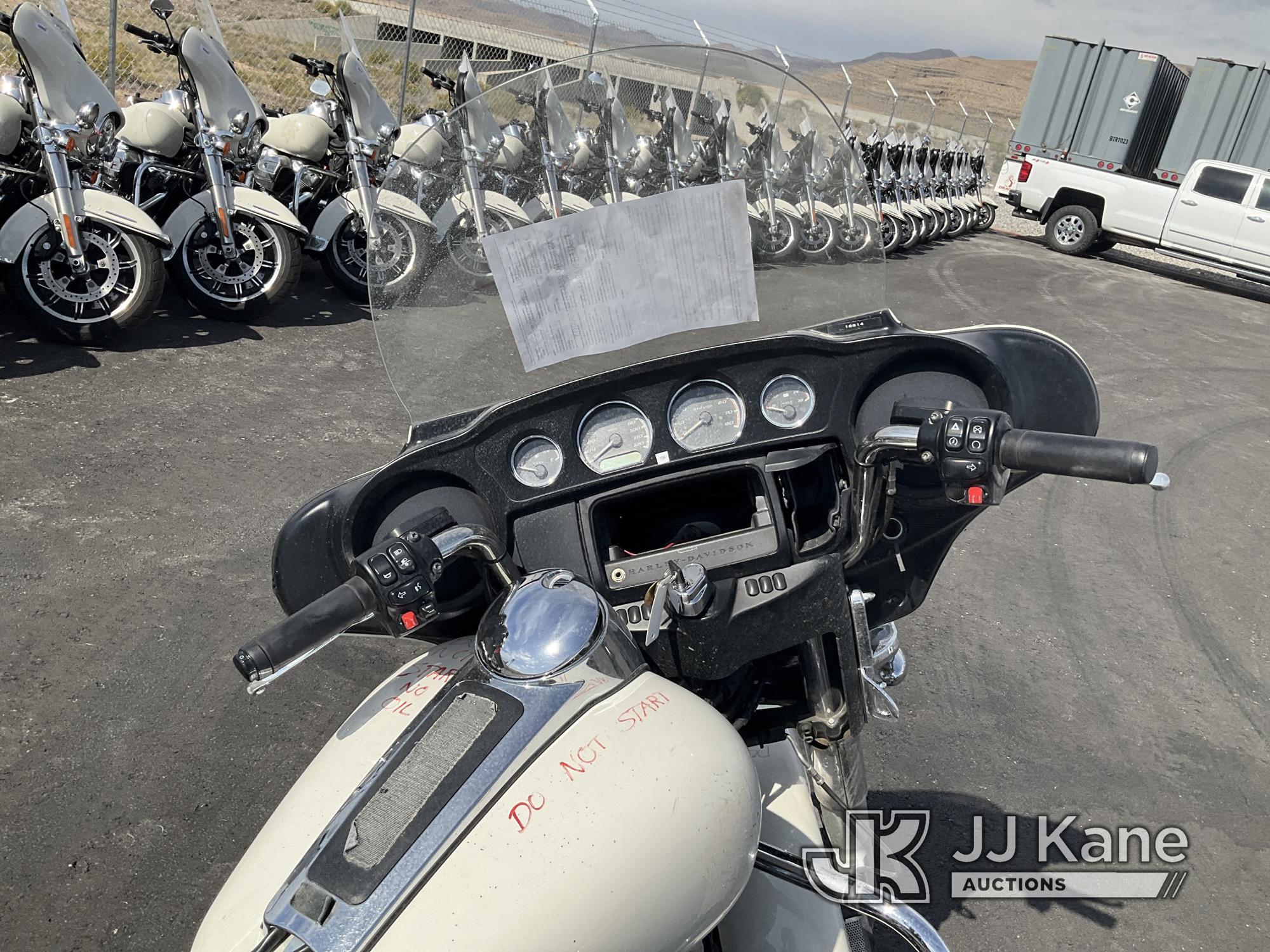 (Las Vegas, NV) 2018 Harley-Davidson FLHTP Police Dealers Only, Missing Parts Will Not Start, No Oil