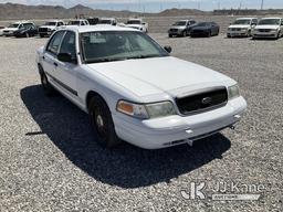 (Las Vegas, NV) 2011 Ford Crown Victoria Police Interceptor Runs & Moves