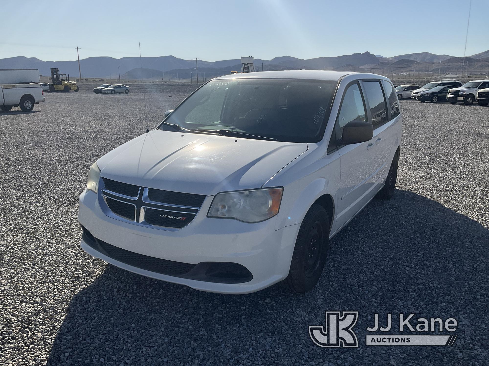 (Las Vegas, NV) 2012 Dodge Grand Caravan SE Runs & Moves, Check Engine Light On