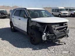 (Las Vegas, NV) 2015 Ford Explorer AWD Police Interceptor Wrecked, Missing Parts, Odometer Broken, D