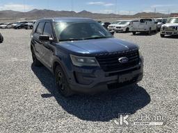 (Las Vegas, NV) 2016 Ford Explorer AWD Police Interceptor No Console Runs & Moves