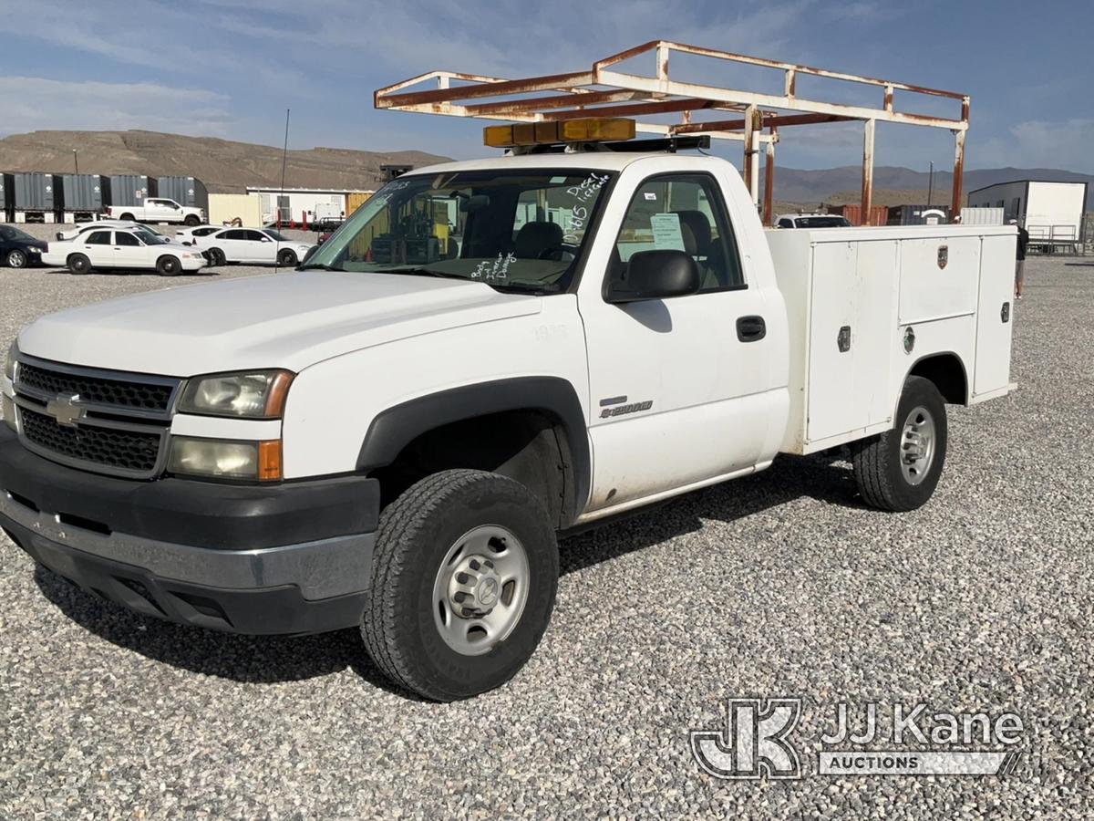 (Las Vegas, NV) 2007 Chevrolet 2500 HD Lift Gate Body & Interior Damage, Runs & Moves