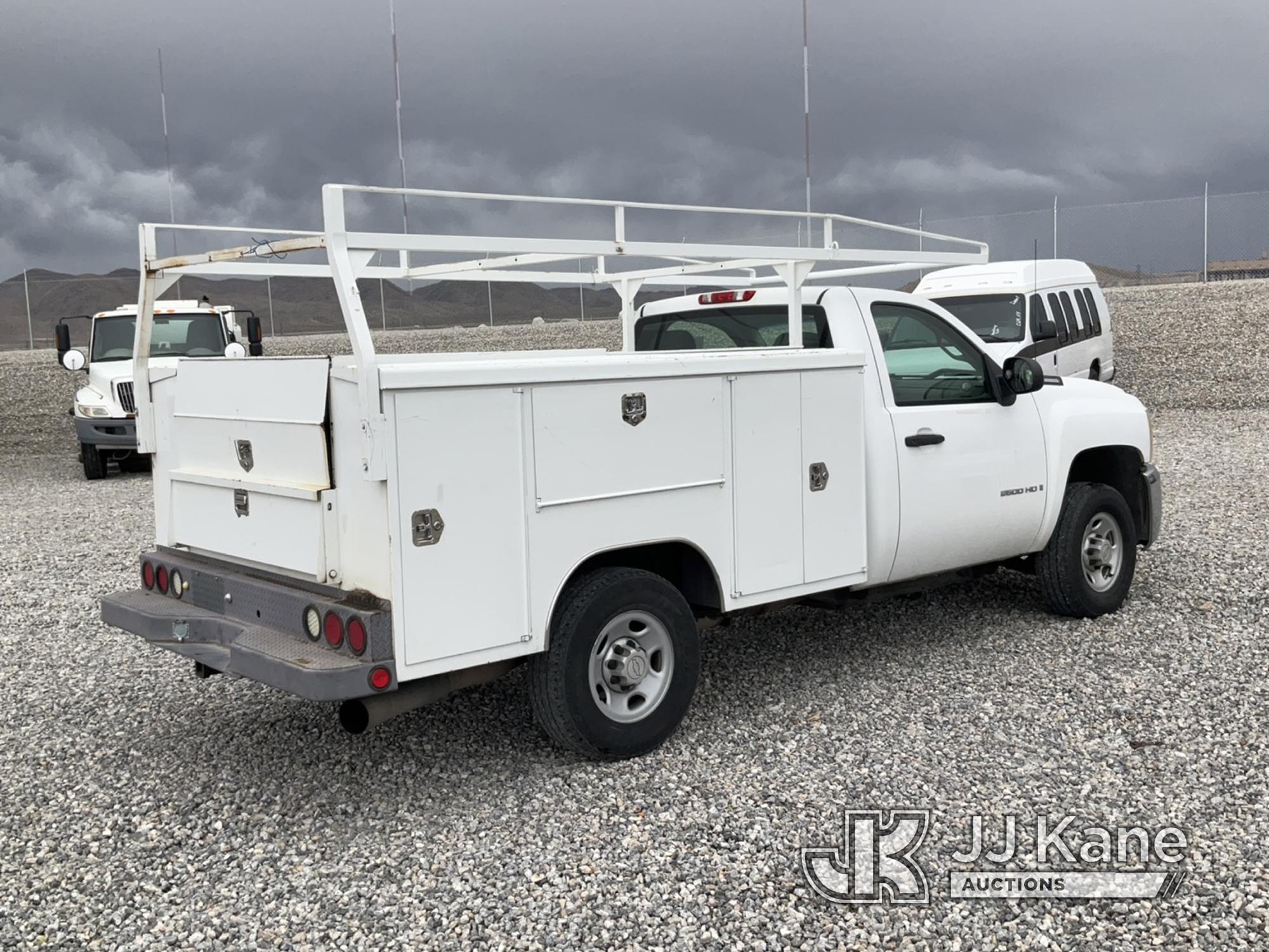 (Las Vegas, NV) 2007 Chevrolet 2500 HD Interior & Body Damage, Runs & Moves