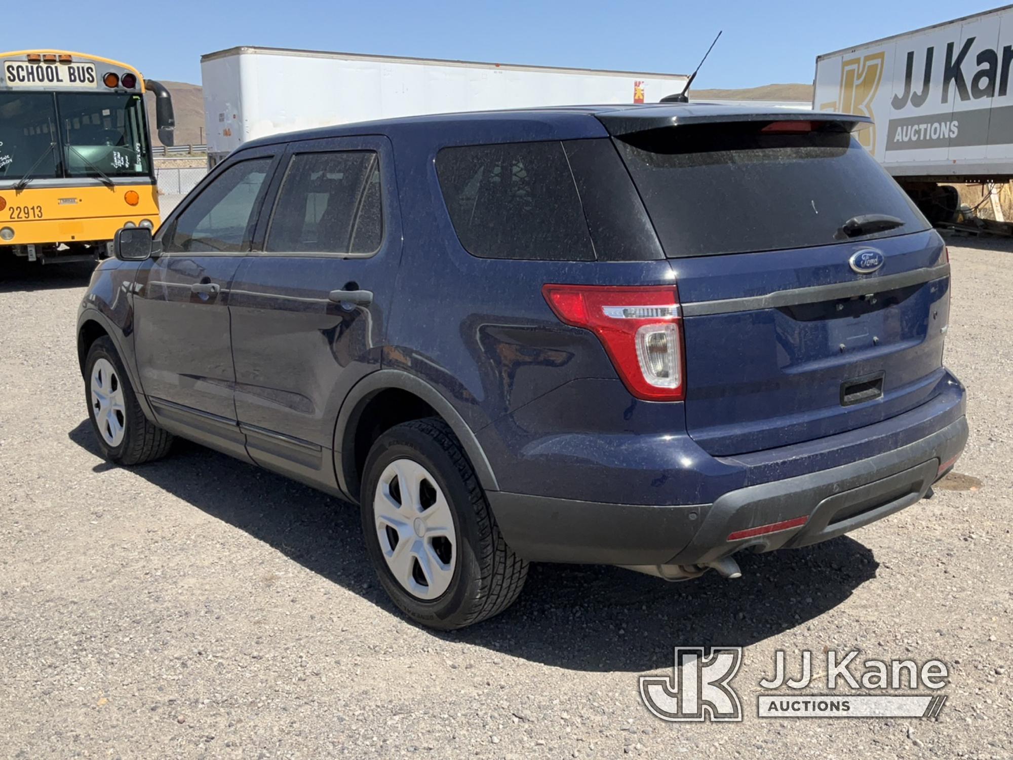 (McCarran, NV) 2015 Ford Explorer AWD Police Interceptor Sport Utility Vehicle Cracked Engine Block.