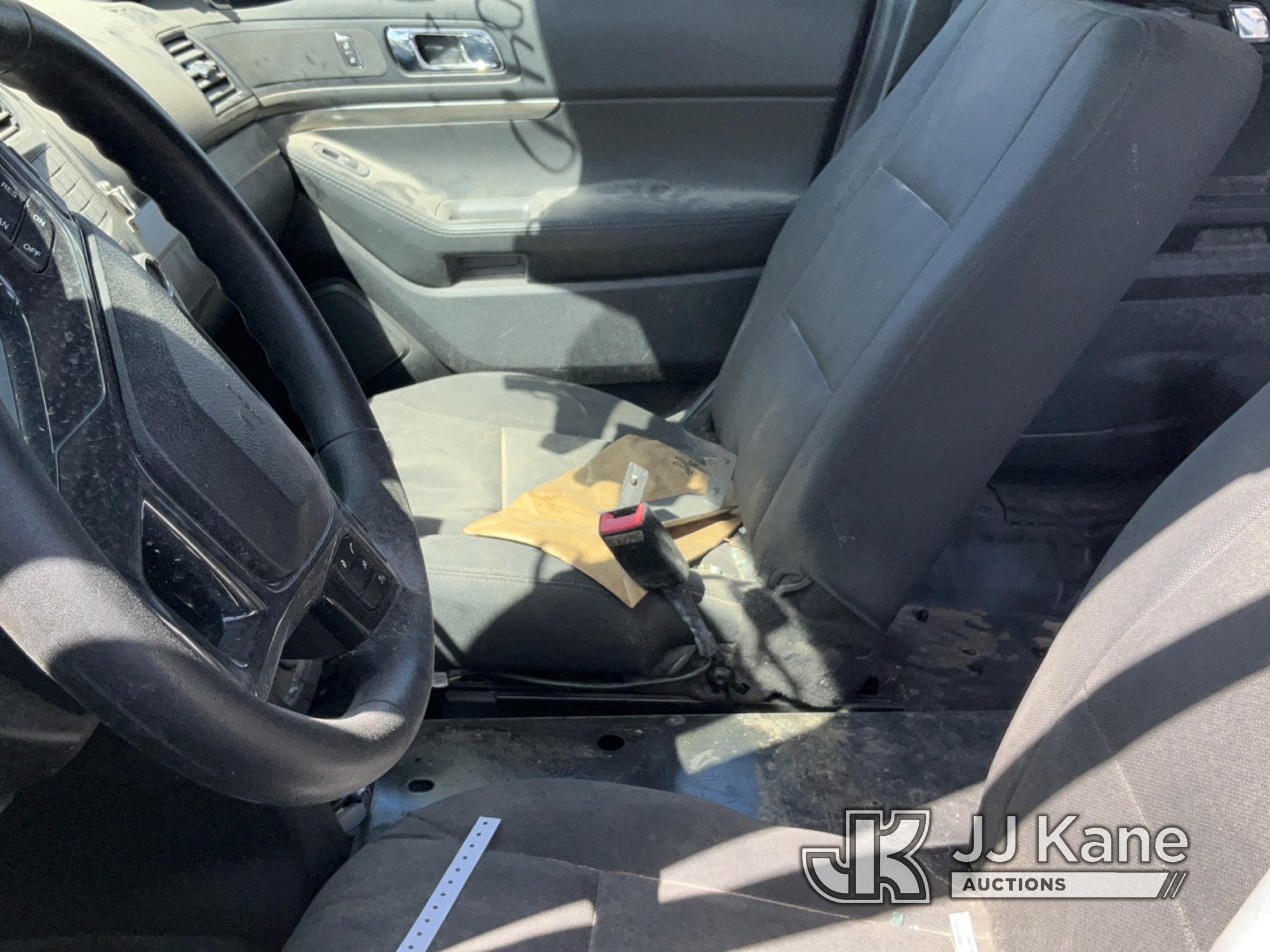 (Las Vegas, NV) 2018 Ford Explorer AWD Police Interceptor Dealers Only, Towed In, Body Damage, Odome