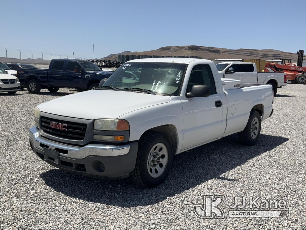 (Las Vegas, NV) 2006 GMC 1500 Body Damage, No Console Runs & Moves