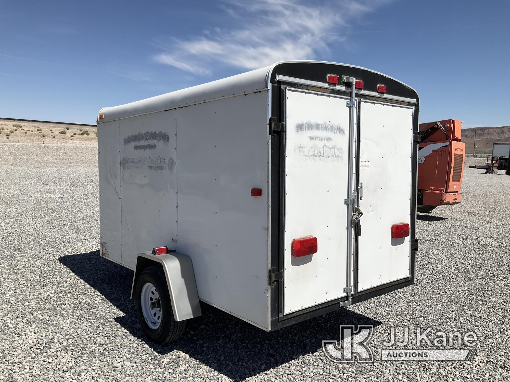 (Las Vegas, NV) 2009 Interstate West Corp VICT610SAFS Enclosed Cargo Trailer, 2 In. Ball, GVWR 2,990