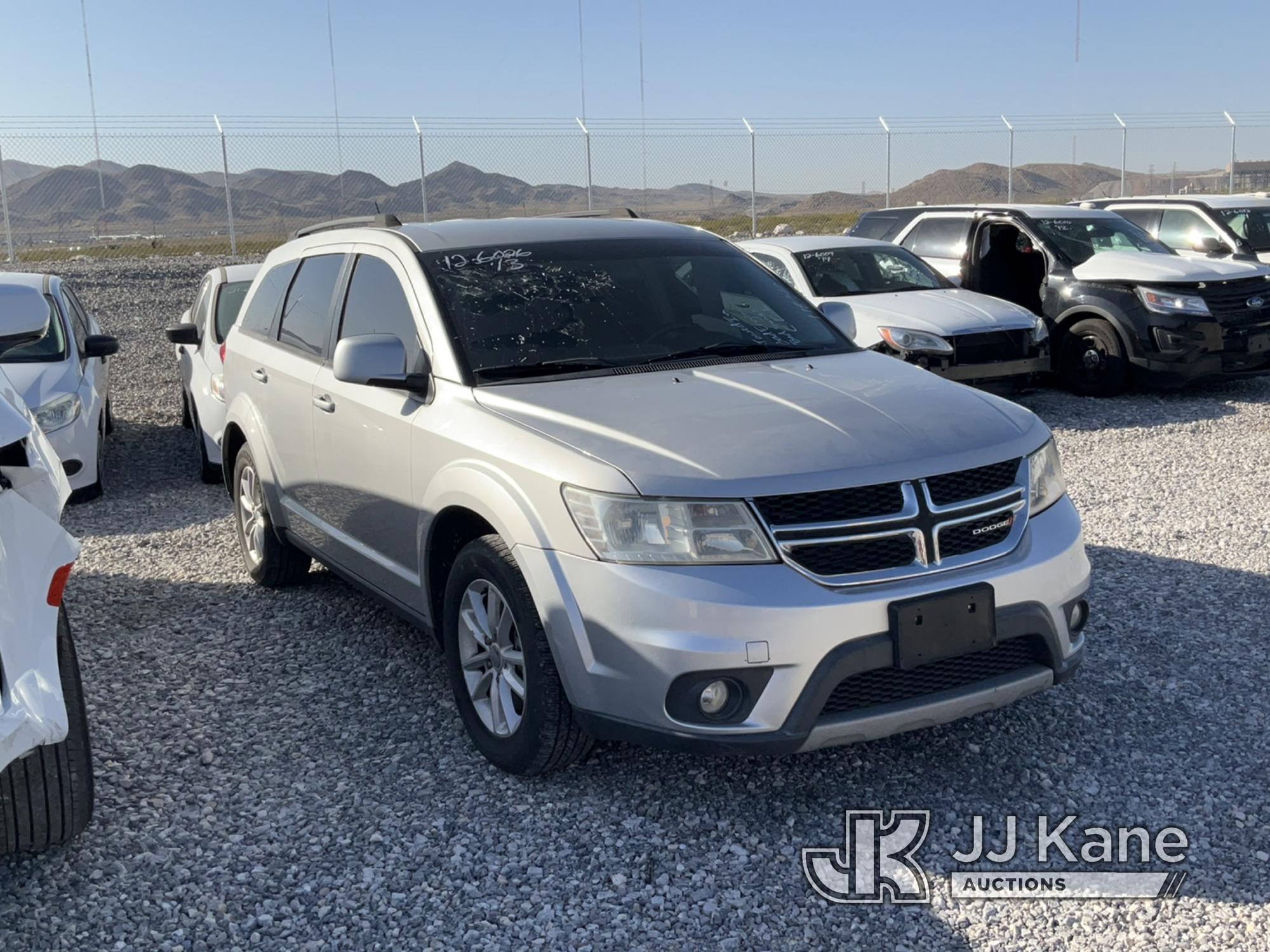 (Las Vegas, NV) 2013 Dodge Journey Towed In Bad Engine, Bad Transmission, Jump To Start, Runs & Move