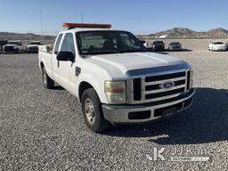 (Las Vegas, NV) 2008 Ford F-250 Pickup Check Engine Light On, Reduced Power, Interior Damage Runs &