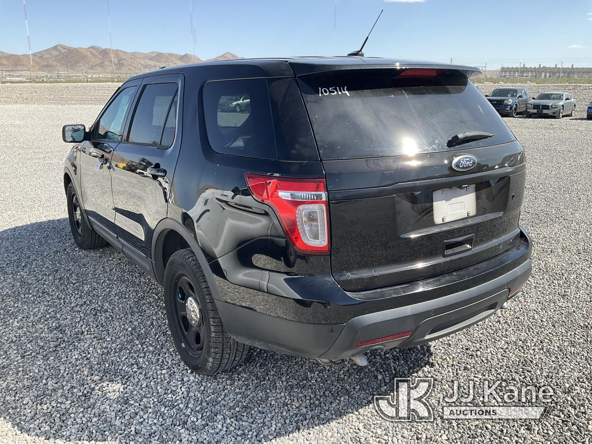 (Las Vegas, NV) 2014 Ford Explorer AWD Police Interceptor No Console Runs & Moves