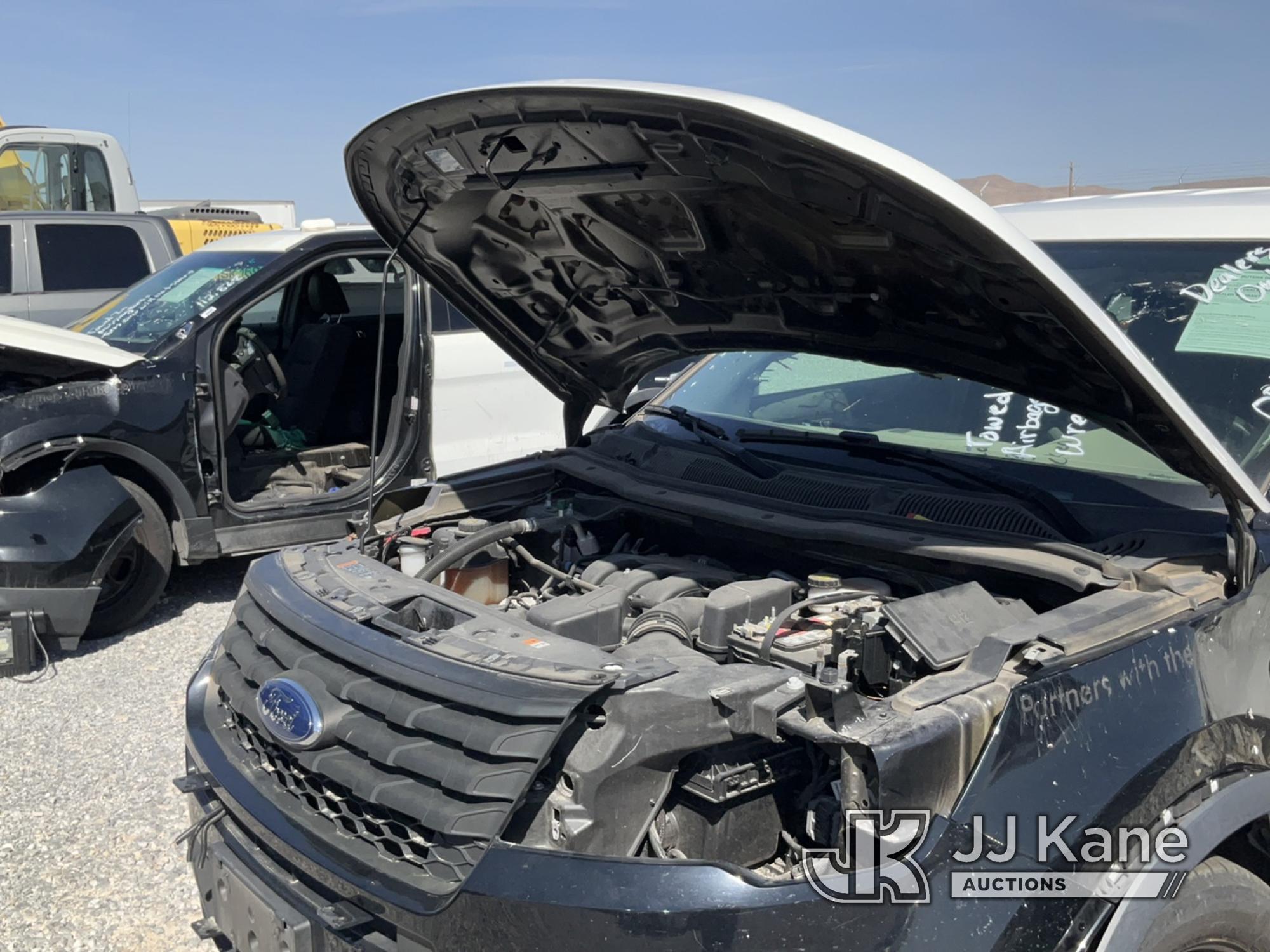 (Las Vegas, NV) 2018 Ford Explorer AWD Police Interceptor Dealers Only, Towed In, Body Damage, Odome