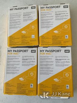 (Las Vegas, NV) (4) My Passport External Storage Taxable NOTE: This unit is being sold AS IS/WHERE I