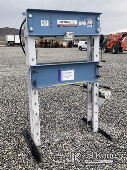 (Las Vegas, NV) OTC 55 Ton Hydraulic Press NOTE: This unit is being sold AS IS/WHERE IS via Timed Au