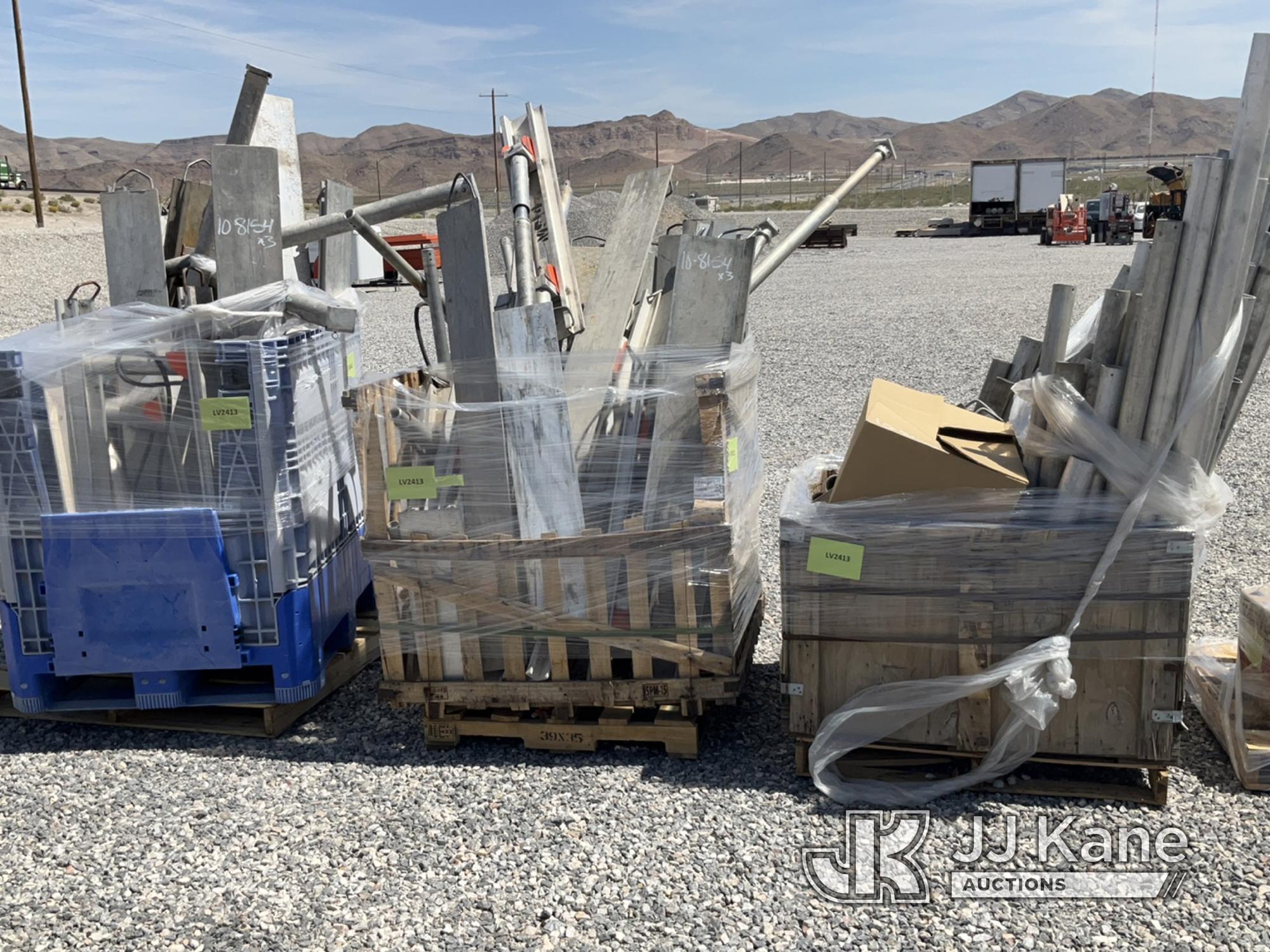 (Las Vegas, NV) (3) Pallets Shoring Jacks NOTE: This unit is being sold AS IS/WHERE IS via Timed Auc