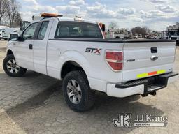 (South Beloit, IL) 2014 Ford F150 4x4 Extended-Cab Pickup Truck Runs, Moves, Rust Damage