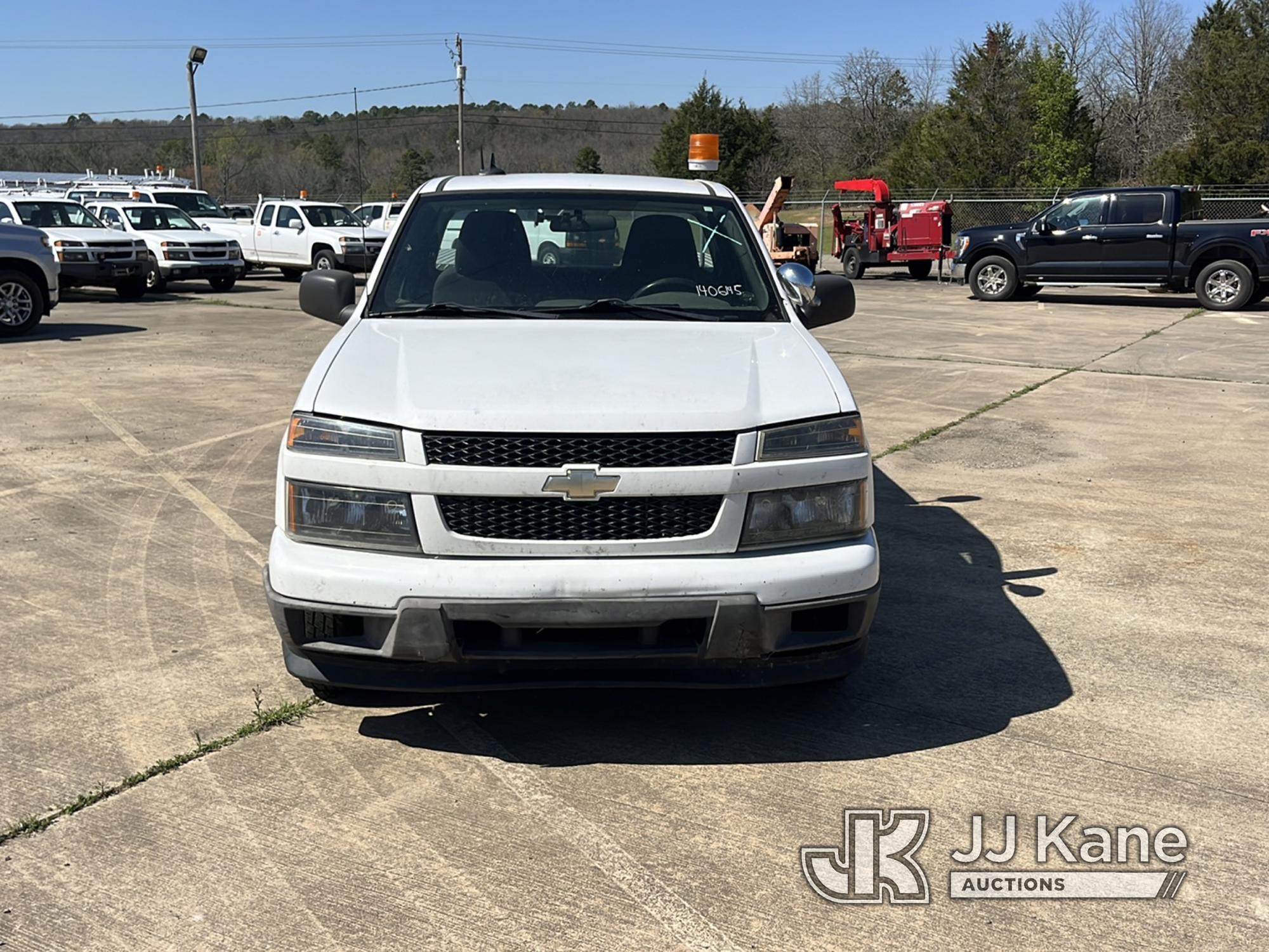 (Conway, AR) 2011 Chevrolet Colorado Pickup Truck Runs & Moves) (Jump To Start, Seat Stuck in Positi