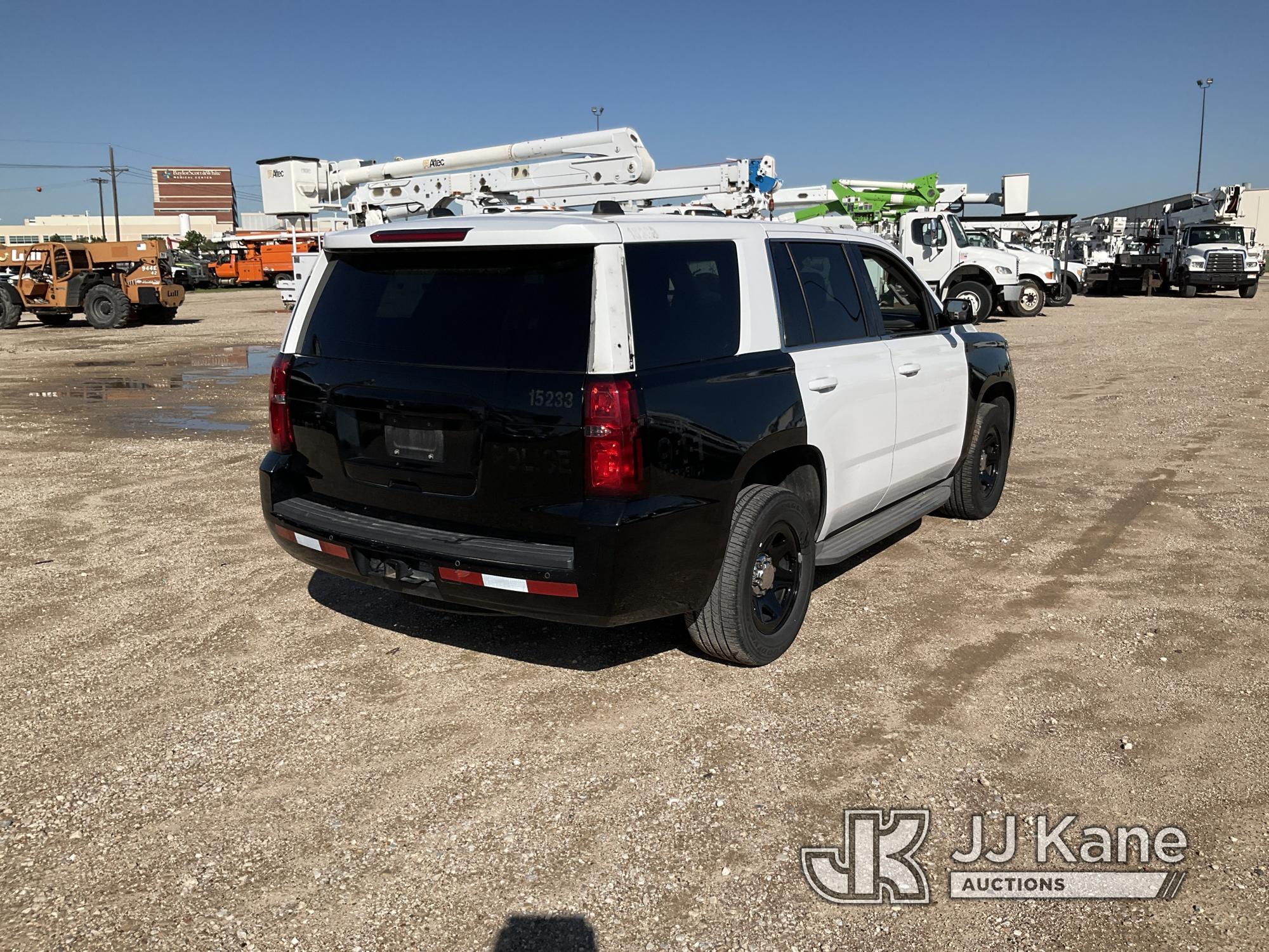 (Waxahachie, TX) 2015 Chevrolet Tahoe Police Package 4-Door Sport Utility Vehicle, City of Plano Own