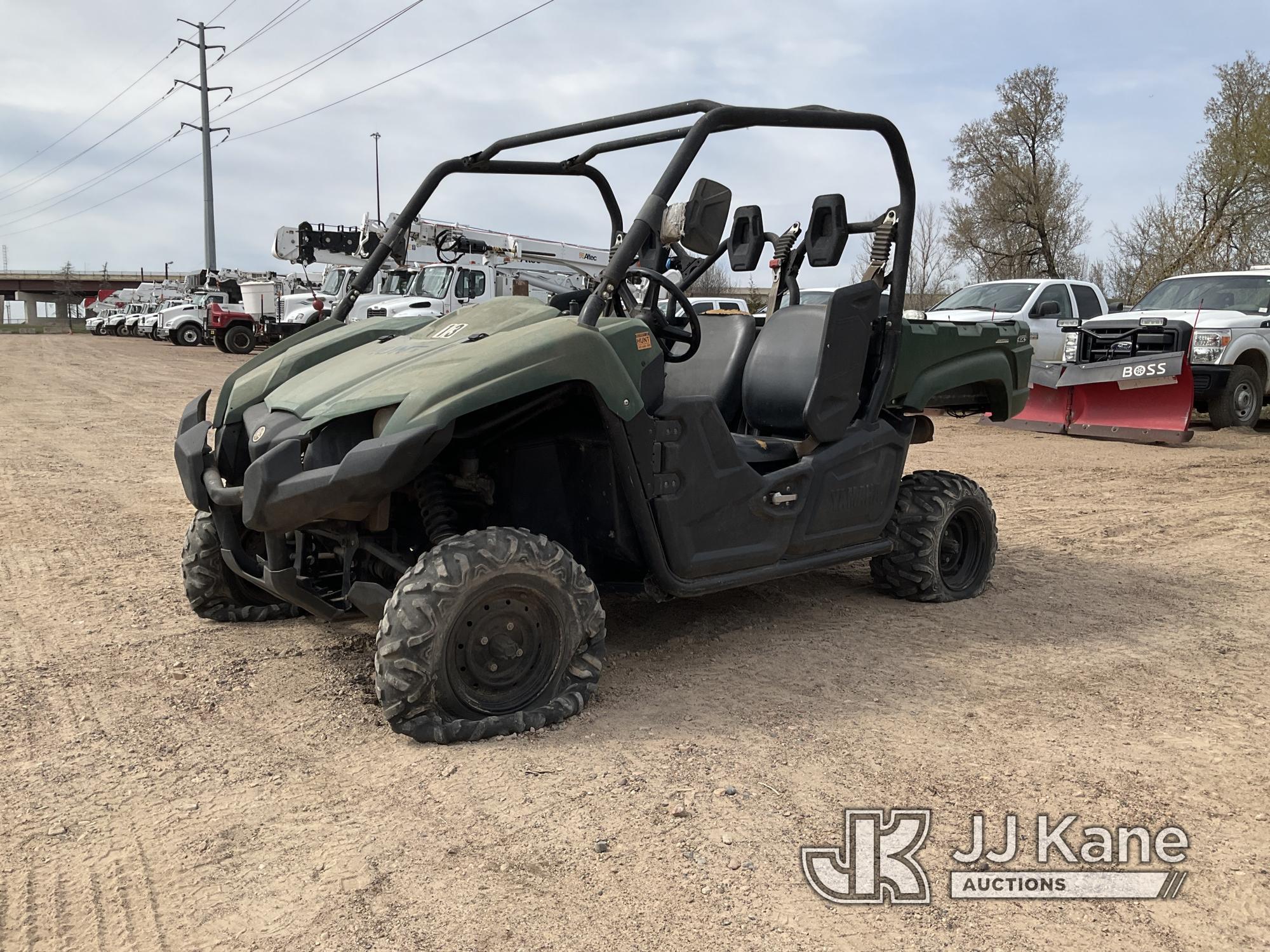 (Shakopee, MN) 2015 Yamaha Viking All-Terrain Vehicle, Seller States: Needs new tires, brake work an