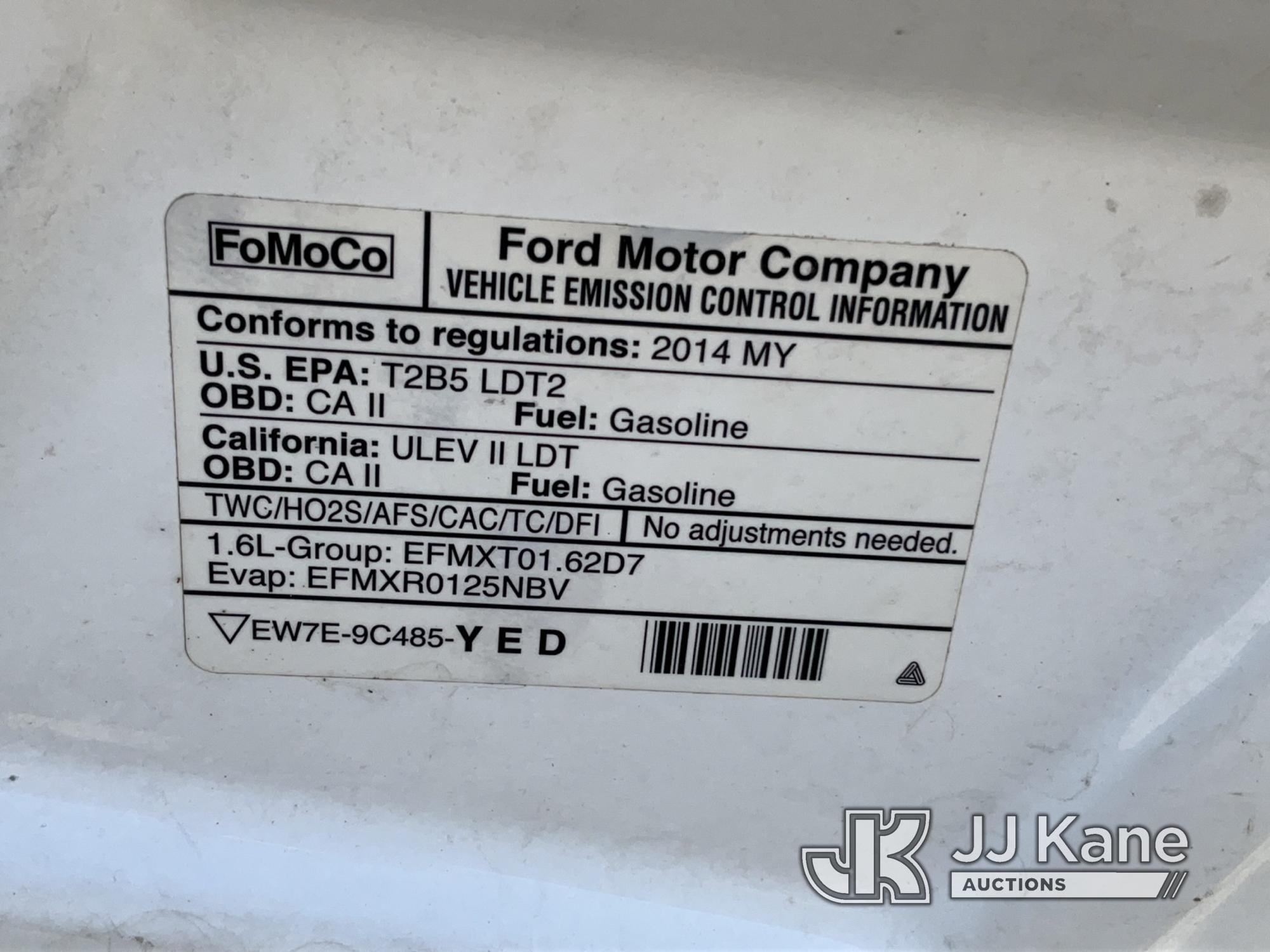 (South Beloit, IL) 2014 Ford Transit Connect Cargo Van Runs & Moves) (Paint Damage