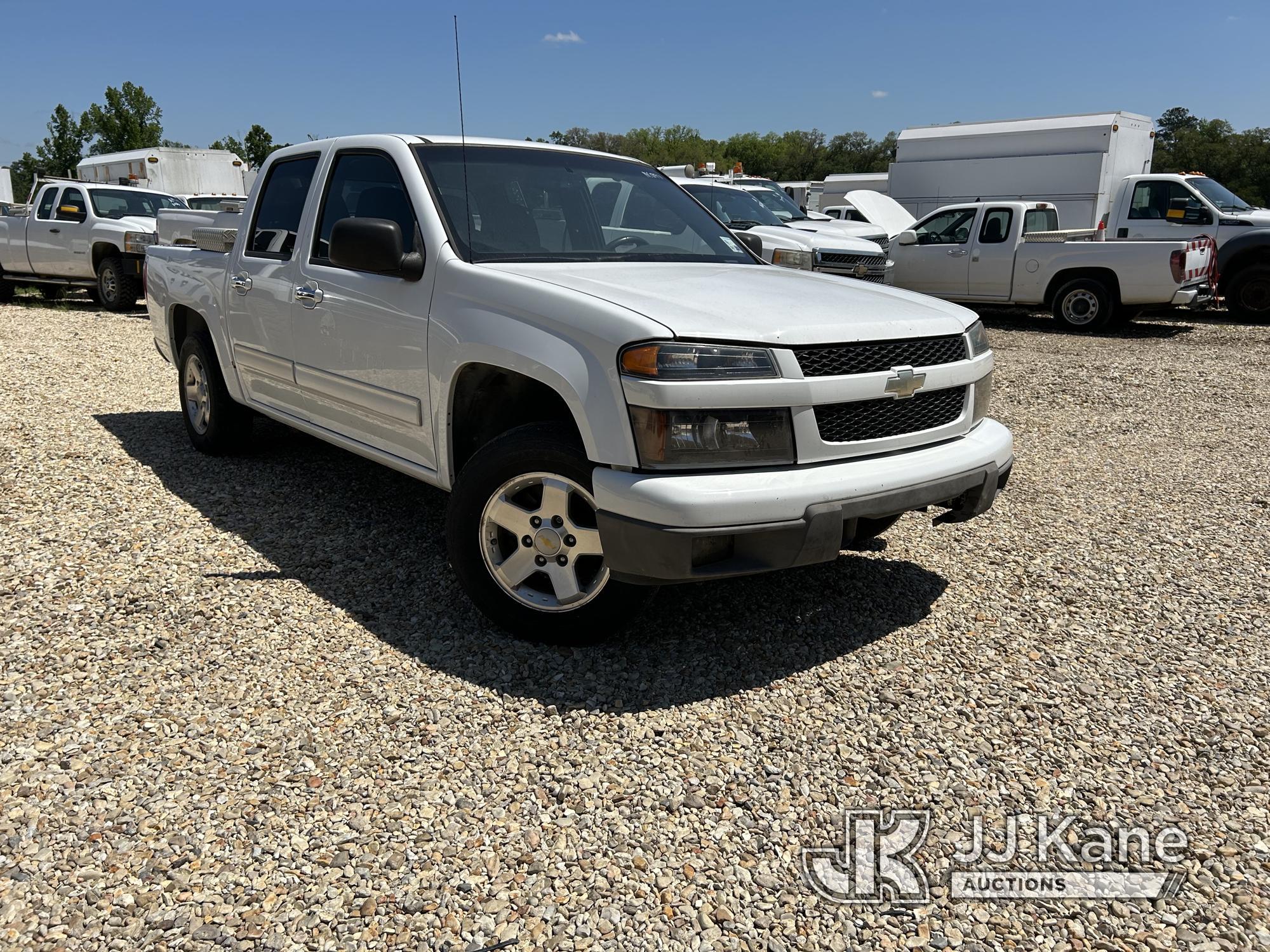 (Robert, LA) 2010 Chevrolet Colorado Crew-Cab Pickup Truck Runs & Move) (Jump to Start