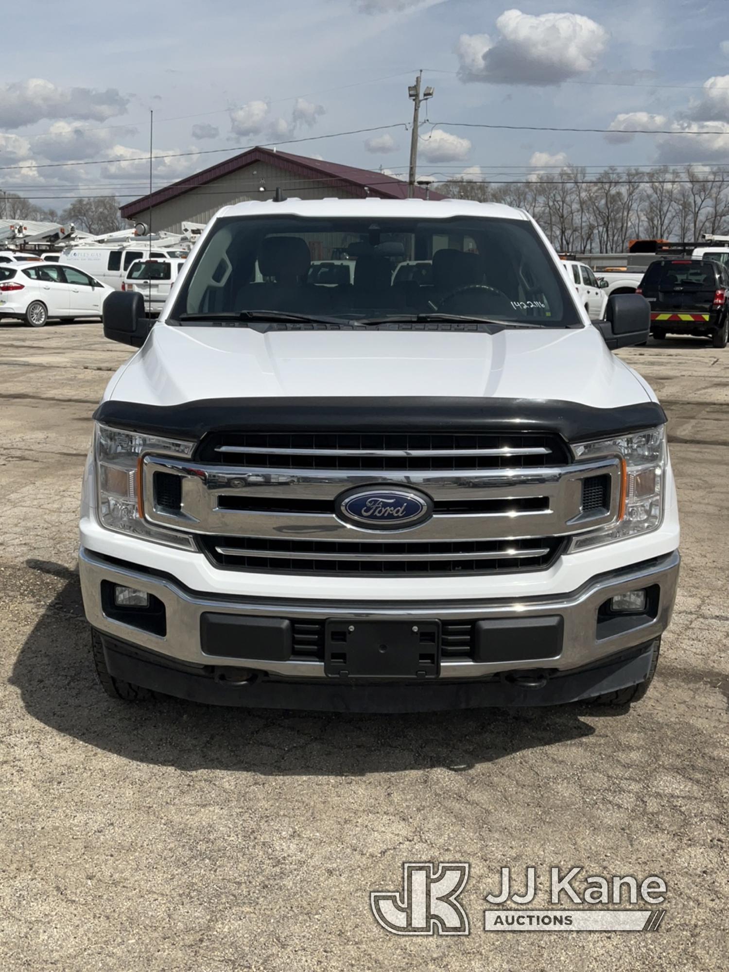 (South Beloit, IL) 2019 Ford F150 4x4 Extended-Cab Pickup Truck Runs, Moves, Engine Upper Noise-Cond