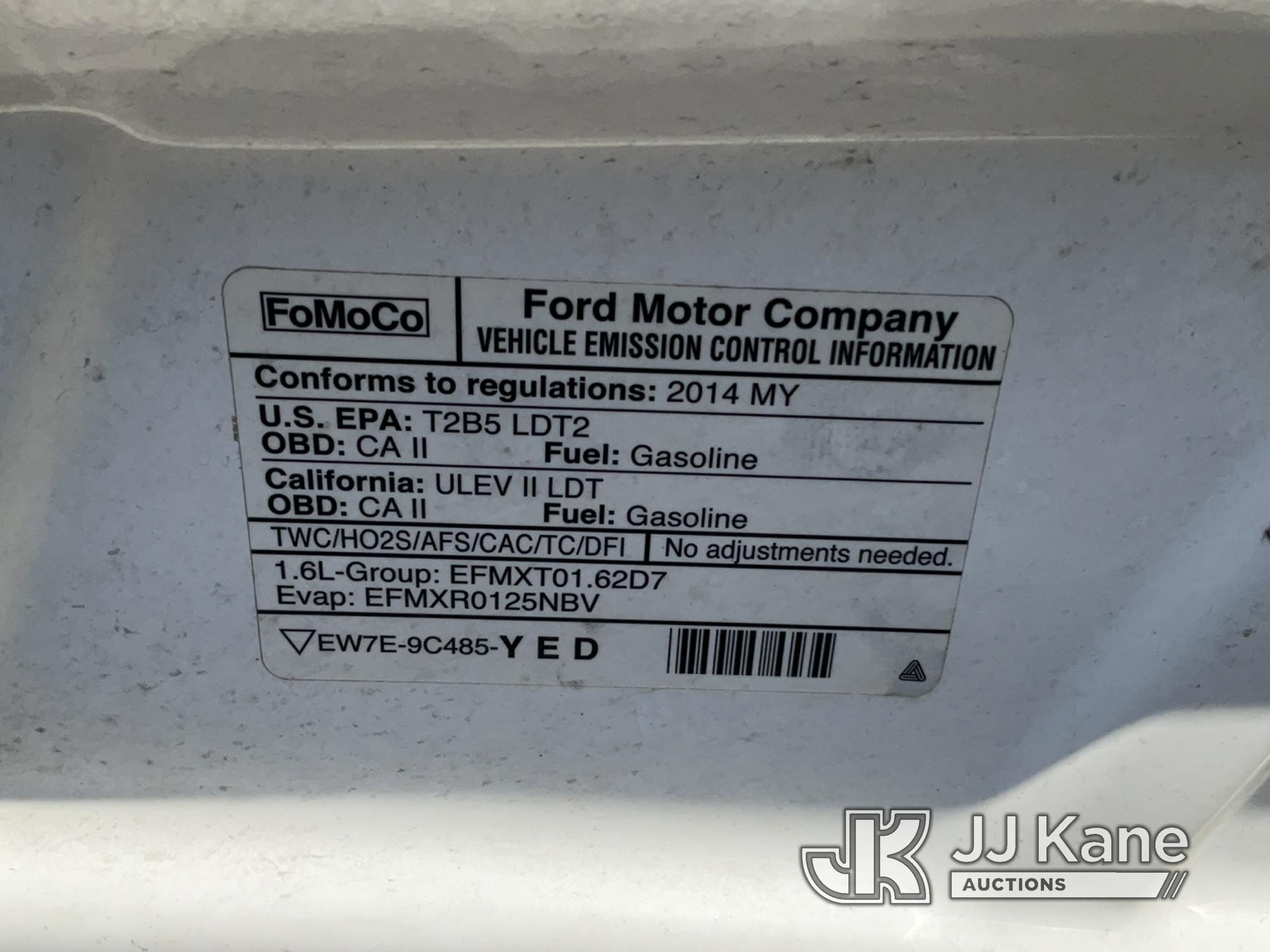 (South Beloit, IL) 2014 Ford Transit Connect Cargo Van Runs & Moves) (Rust Damage