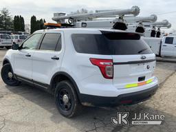 (South Beloit, IL) 2015 Ford Explorer AWD Police Interceptor 4-Door Sport Utility Vehicle Runs, Move