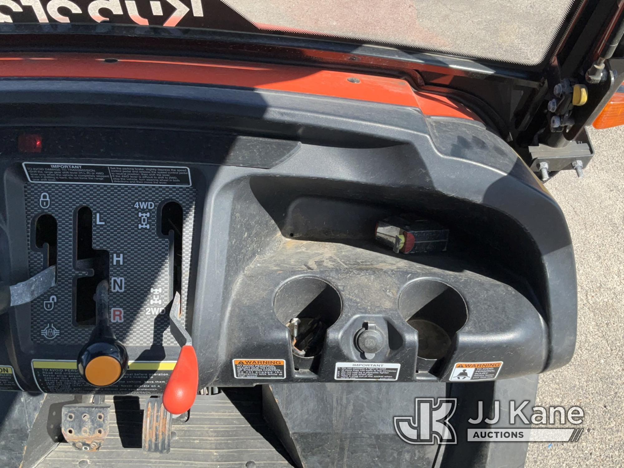 (South Beloit, IL) 2018 Kubota RTV-500 4x4 All-Terrain Vehicle Runs, Moves