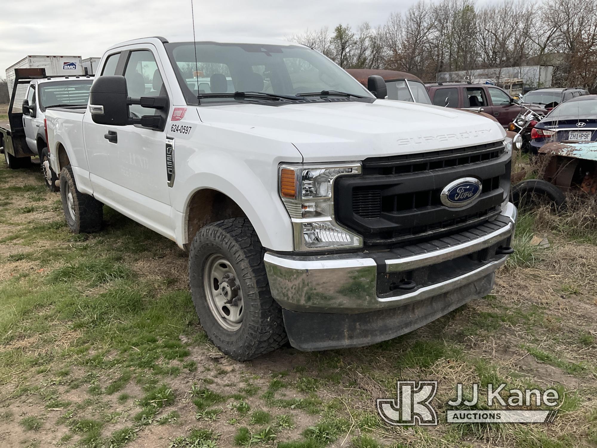 (Joplin, MO) 2020 Ford F250 4x4 Extended-Cab Pickup Truck Not Running, Condition Unknown. Per Seller