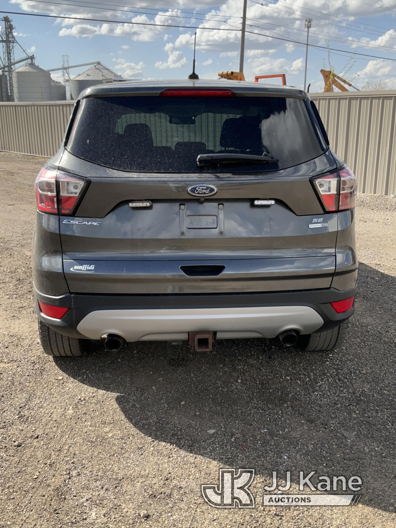 (South Beloit, IL) 2017 Ford Escape 4x4 4-Door Sport Utility Vehicle Runs & Moves